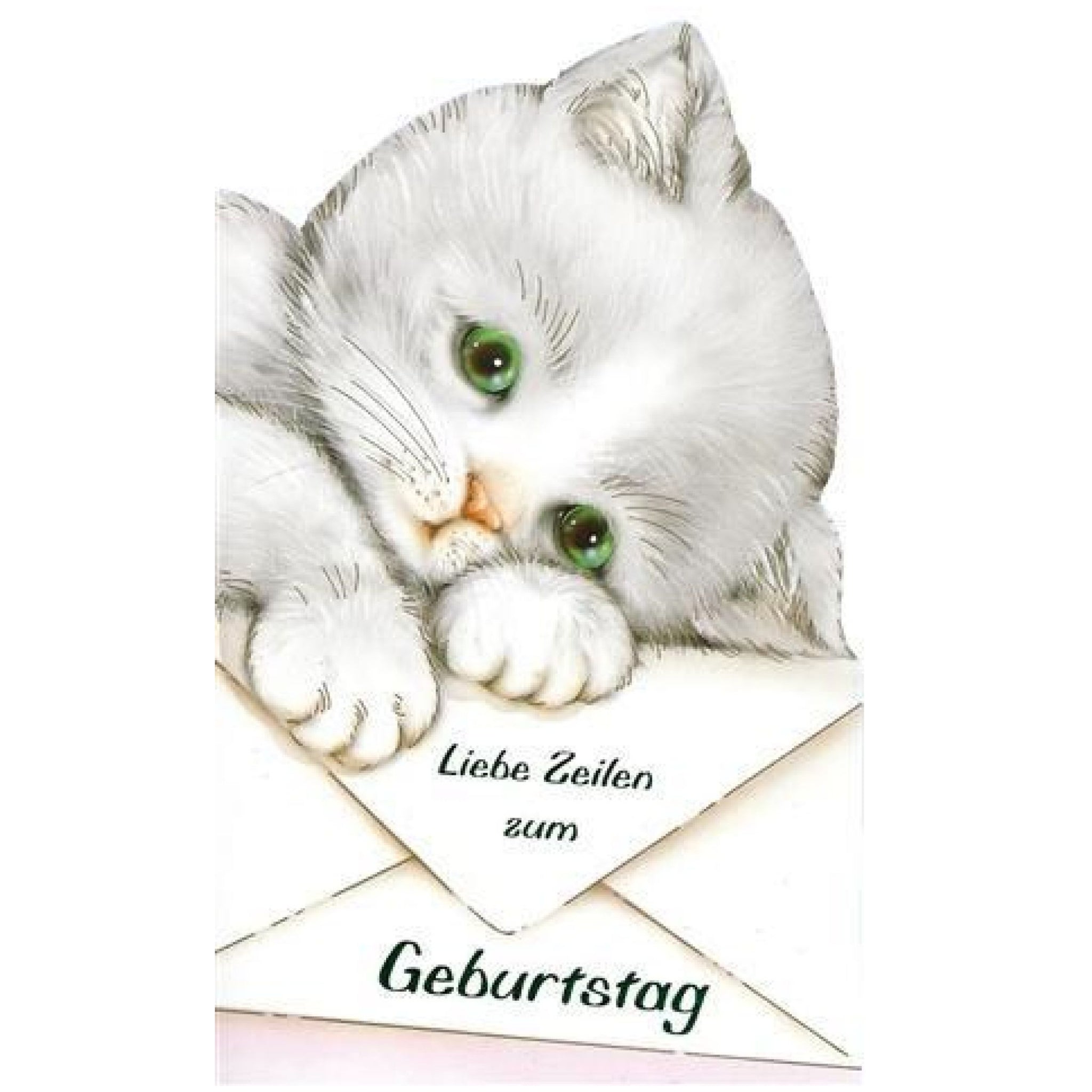 Personalisierte Katzen Geburtstagskarte Für Sie